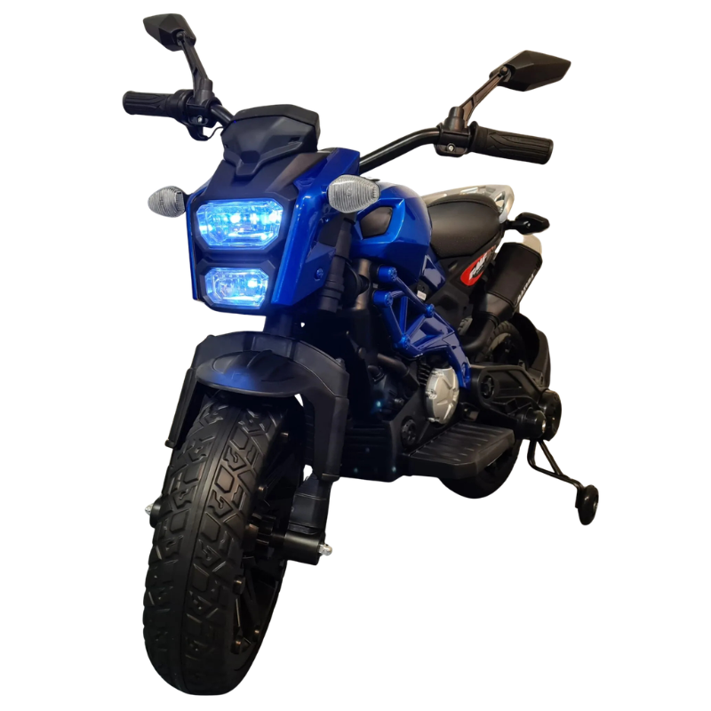 Grom Superbike El Motorcykel 12V – Metallic Blå