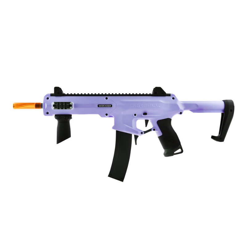 Worker Mod Seagull manuel springer blaster – korte skumpile (lilla)