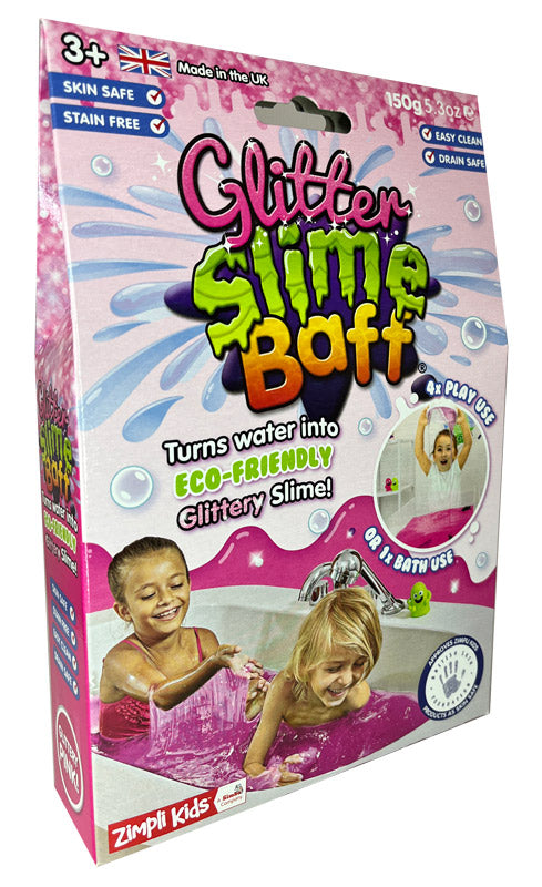 Zimpli Kids - Pink Glitter Slime bad Badebomber