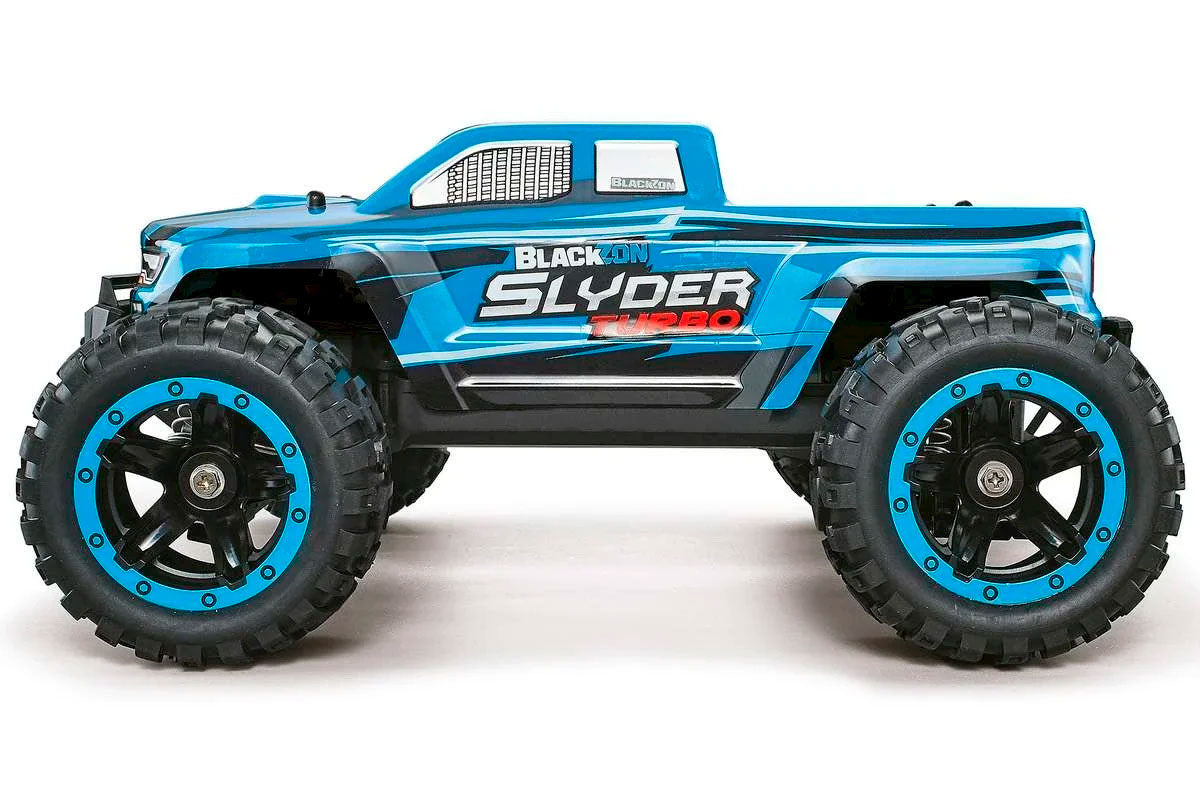 BLACKZON Slyder MT Turbo 1/16 4WD 2S Brushless - Blå