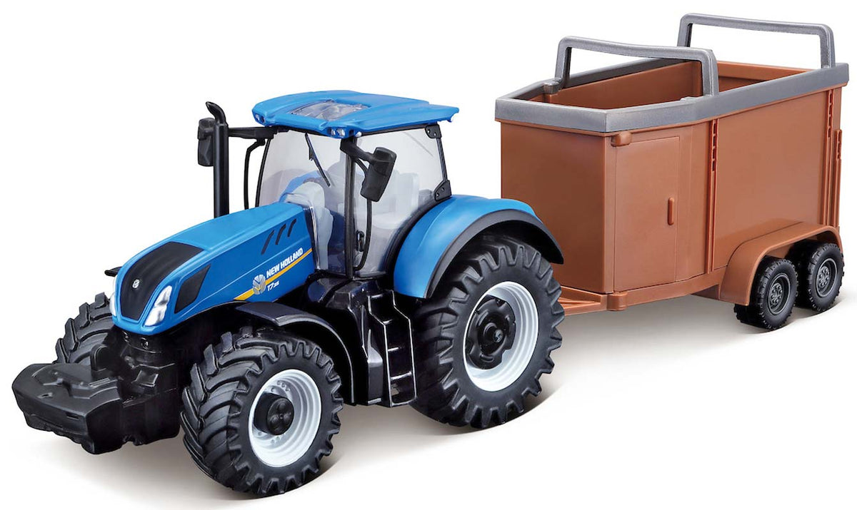 New Holland T7.315 traktor med kreaturvogn