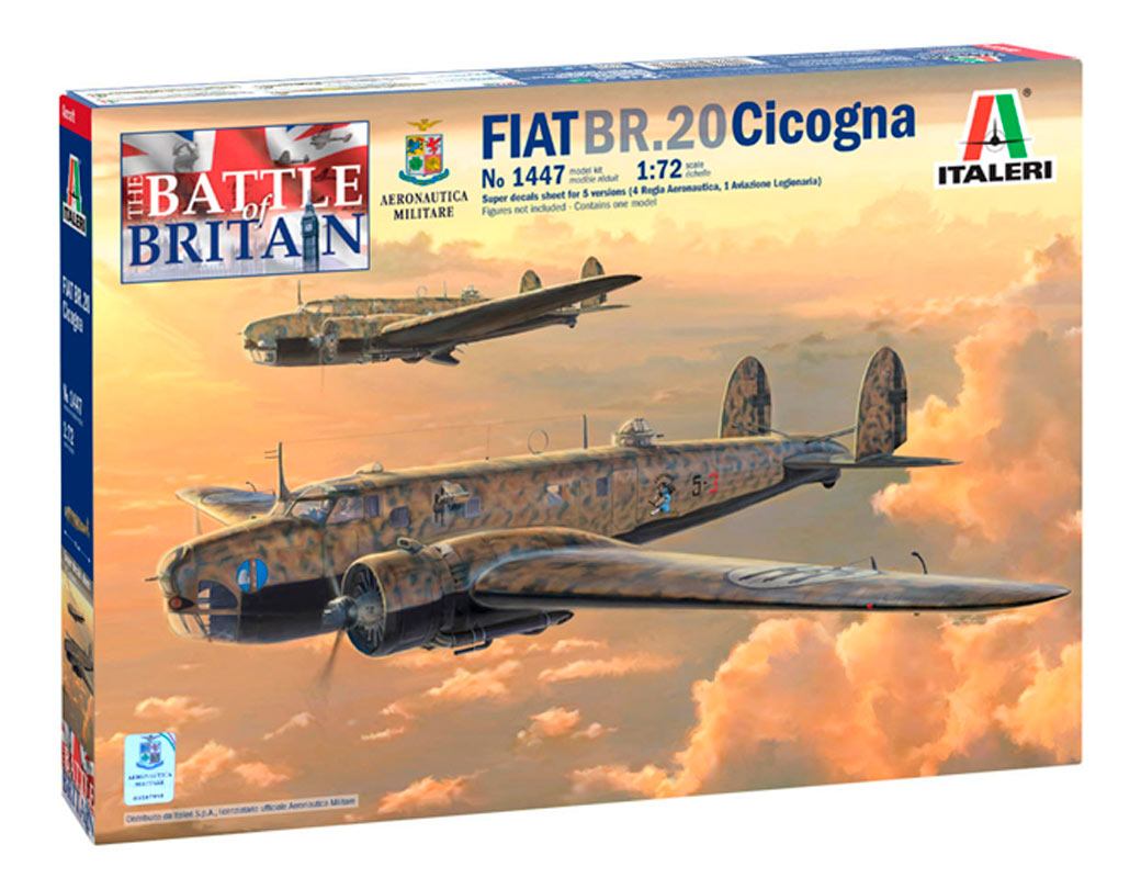 Italeri 1:72 Fiat BR.20 Cicogna - Modelfly
