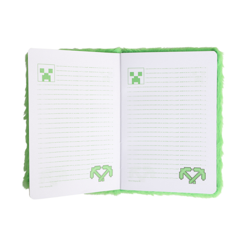 Fluffy notesbog Minecraft