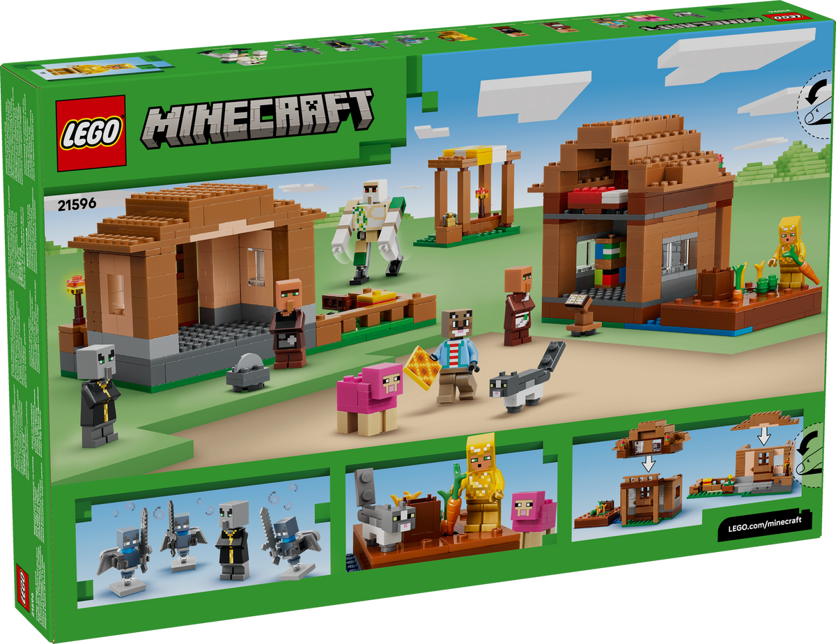 LEGO Minecraft 21596 Evoker Village Attack