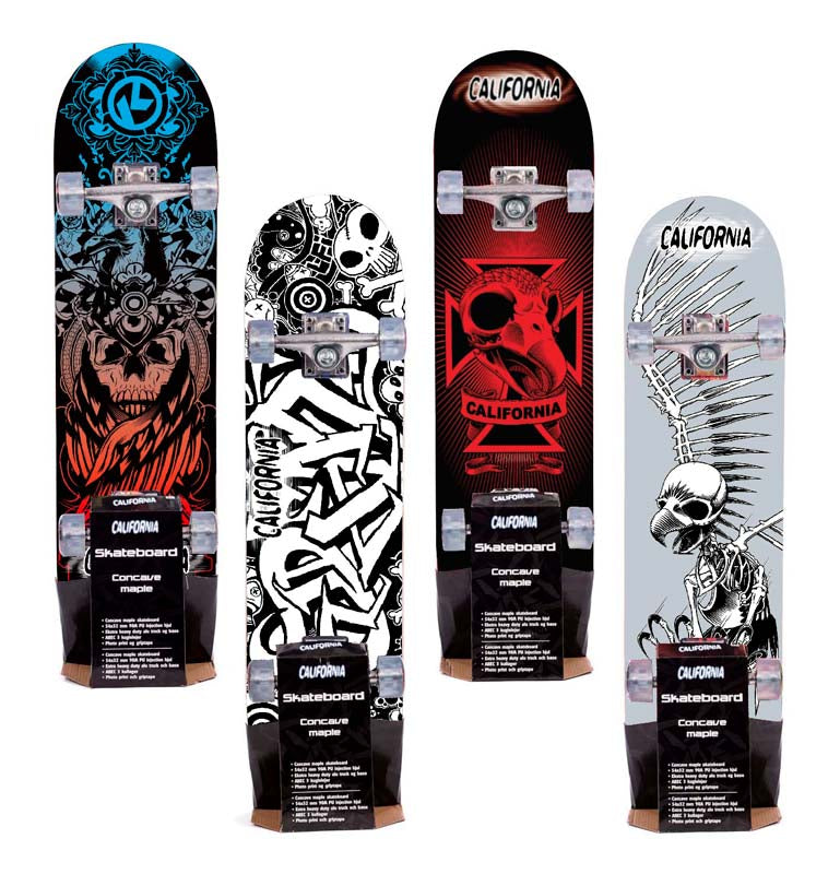 Skateboard - California maple