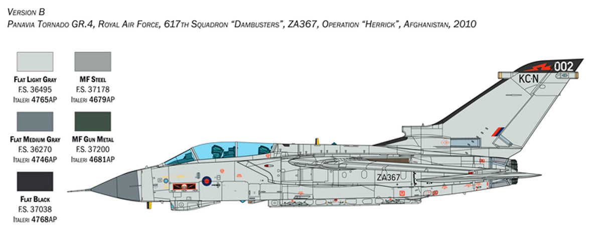 Italeri 1:32 Tornado GR. 4 - Modelfly