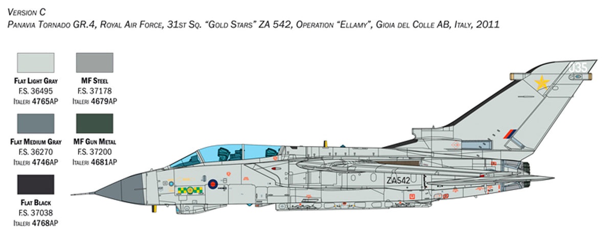 Italeri 1:32 Tornado GR. 4 - Modelfly