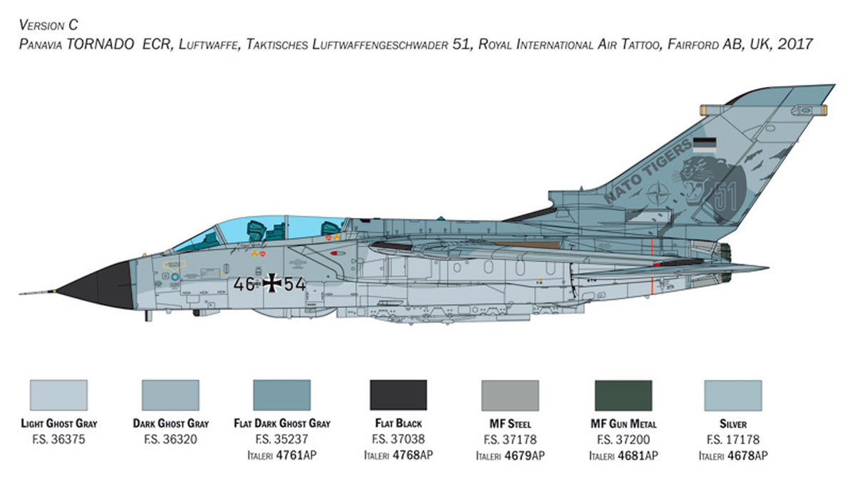 Italeri 1:32 Tornado ECR - Modelfly