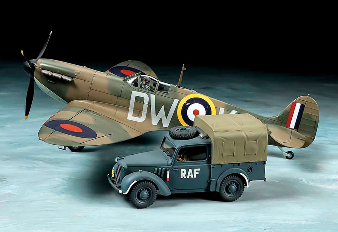 Tamiya Speedfire Mk1 & Light utility truck - 1:48
