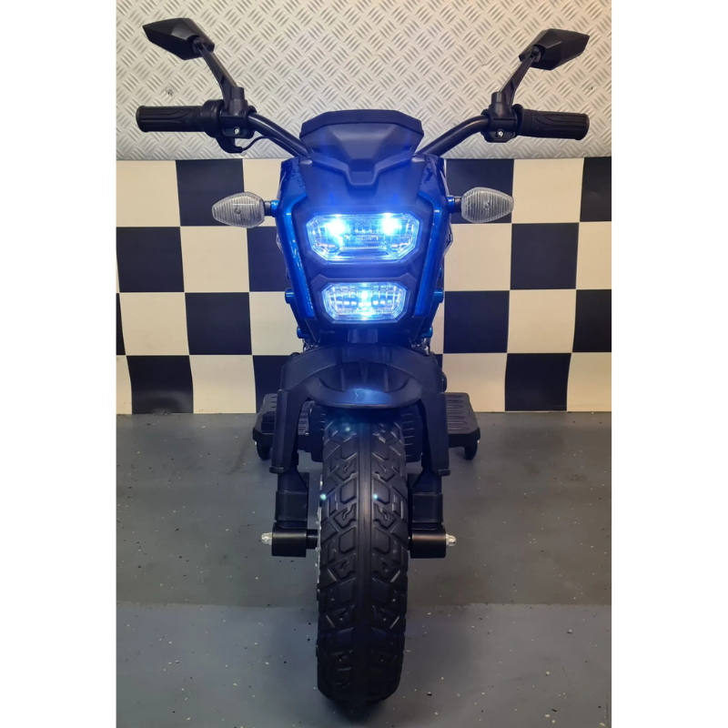 Grom Superbike El Motorcykel 12V – Metallic Blå