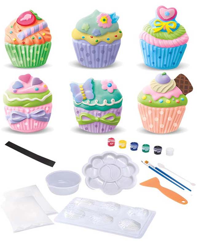 Artkids Cupcake Gipssæt