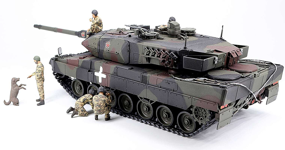 ICM Leopard 2A6 kampvogn fra the Armed Forces of Ukraine - 1:35