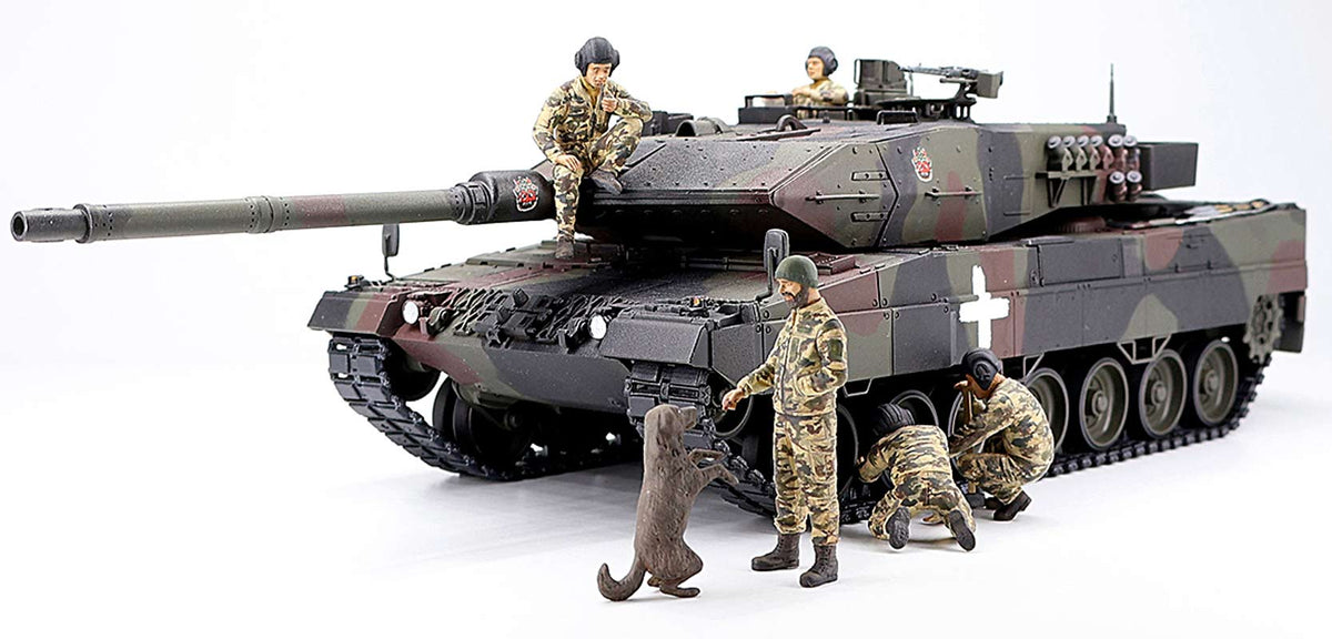 ICM Leopard 2A6 kampvogn fra the Armed Forces of Ukraine - 1:35