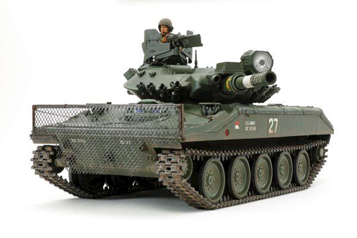 Tamiya US Airborne tank M551 Sheridan - 1:16