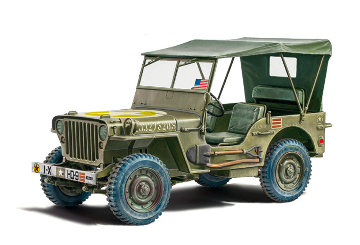 Italeri 1:24 Willys Jeep MB 80 års jubilæum 1941-2021 - Modelbil