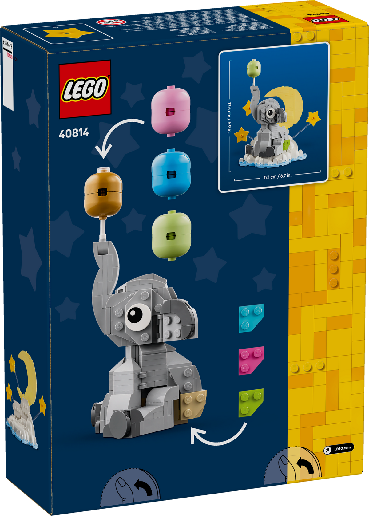 LEGO 40814 Baby Elephant in the Sky