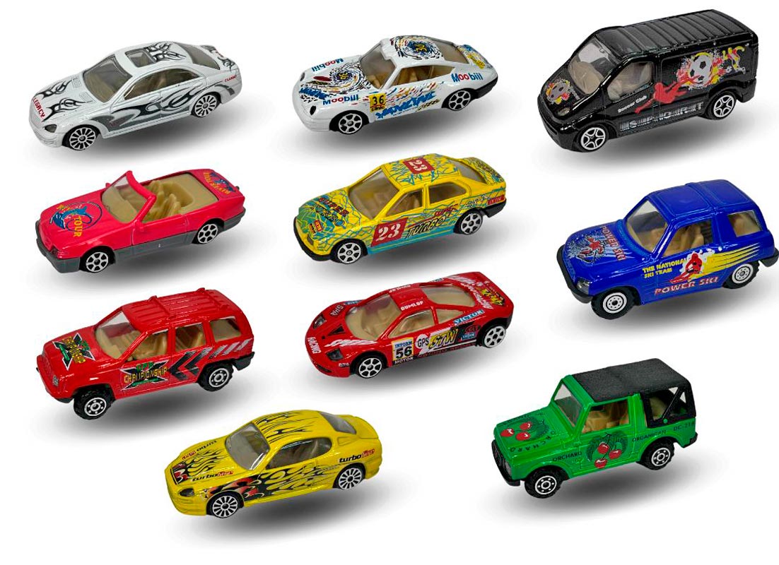 Speedcar 10 metal biler