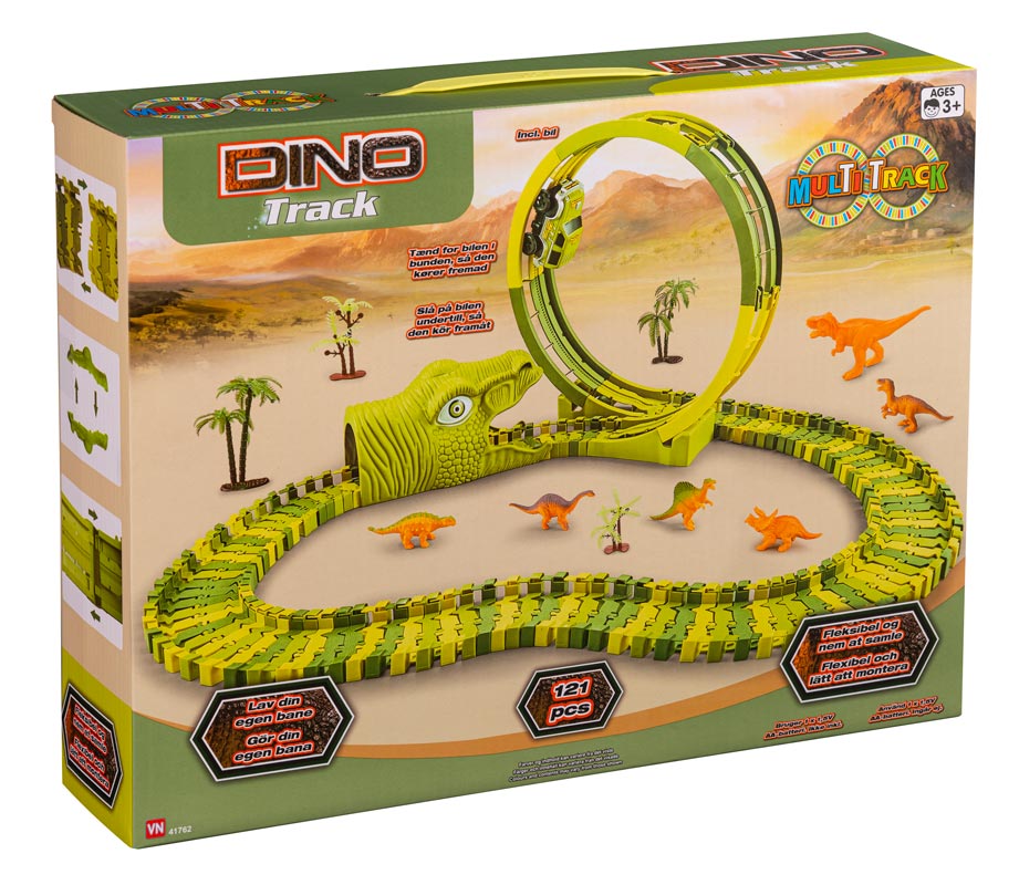 Multi track dino bane 121 dele