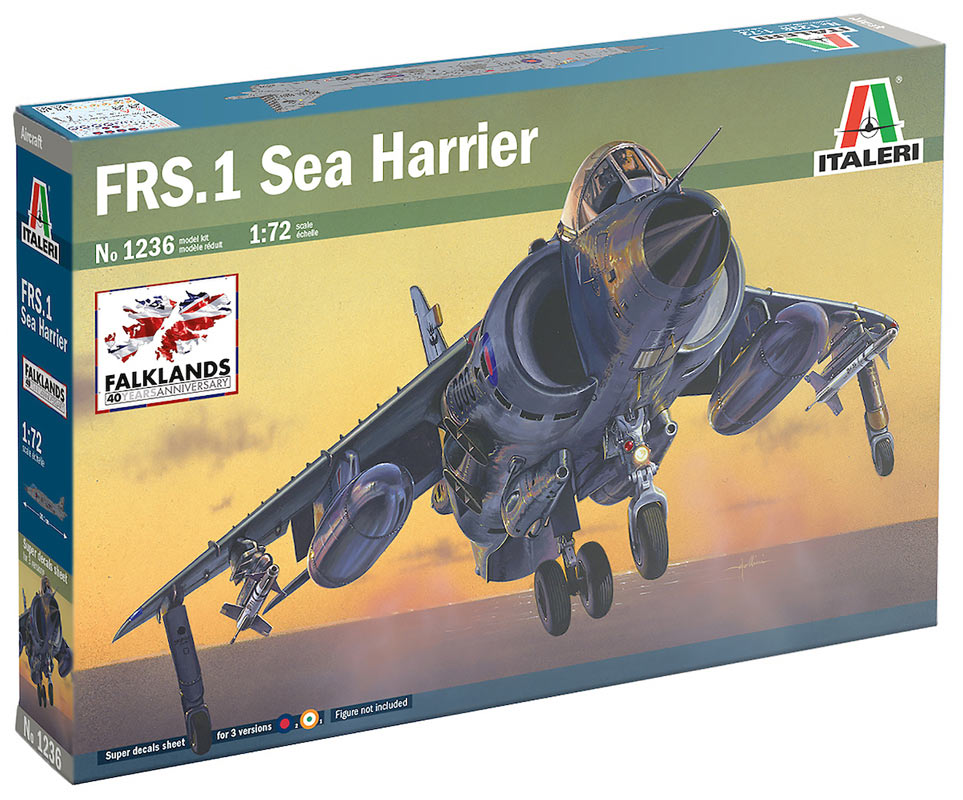 Italeri FRS.1 sea Harrier jagerfly - 1:72