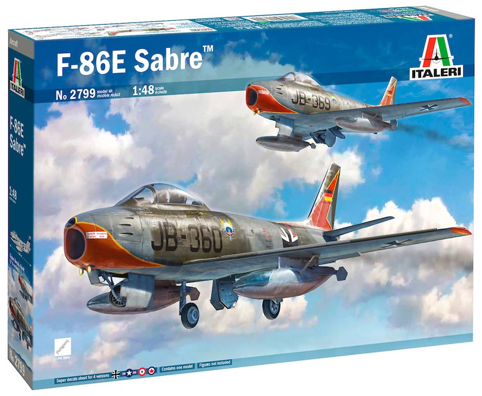 Italeri F-86E Sabre - 1:48