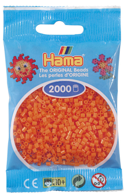 Hama mini perler 501-04 2000 stk. orange