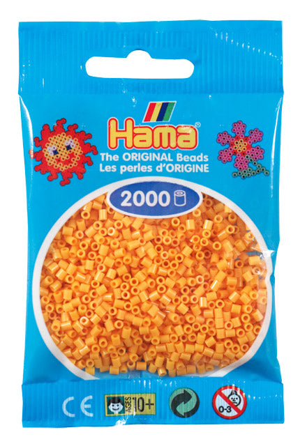 Hama mini perler 501-60 2000 stk. bamsegul