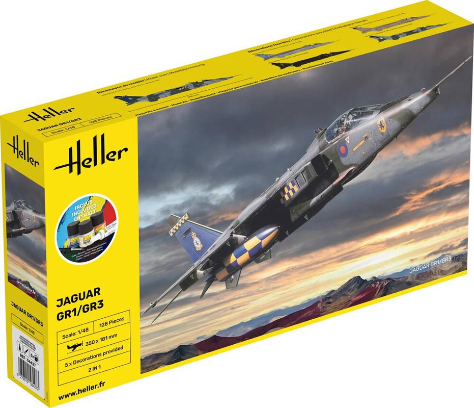 Heller Jaguar GR1/GR3 2i1 starter kit - 1:48