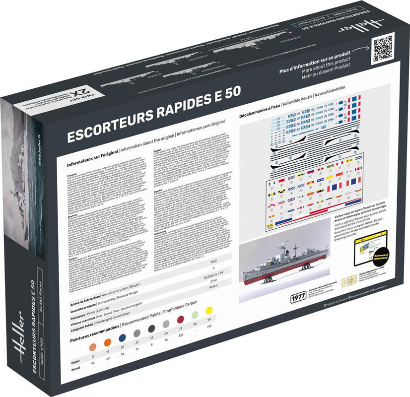 Escorteurs Rapides E 50 Collection 2 i 1 - 1:400