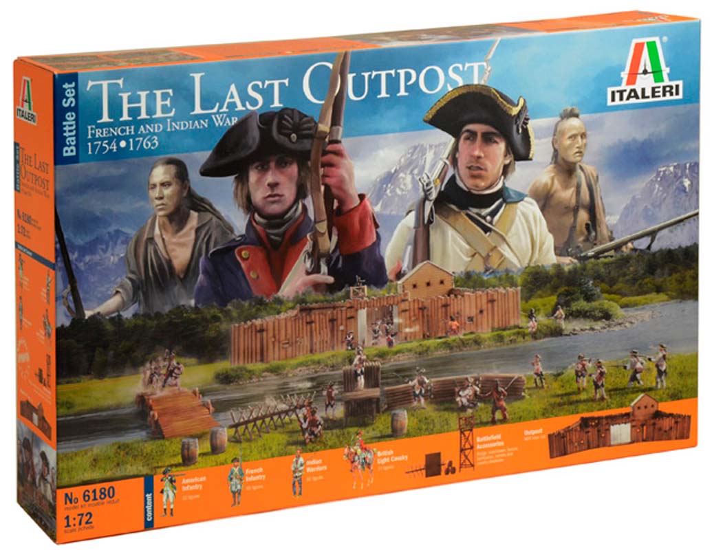 Italeri The Last outpost French & Indian war battle set