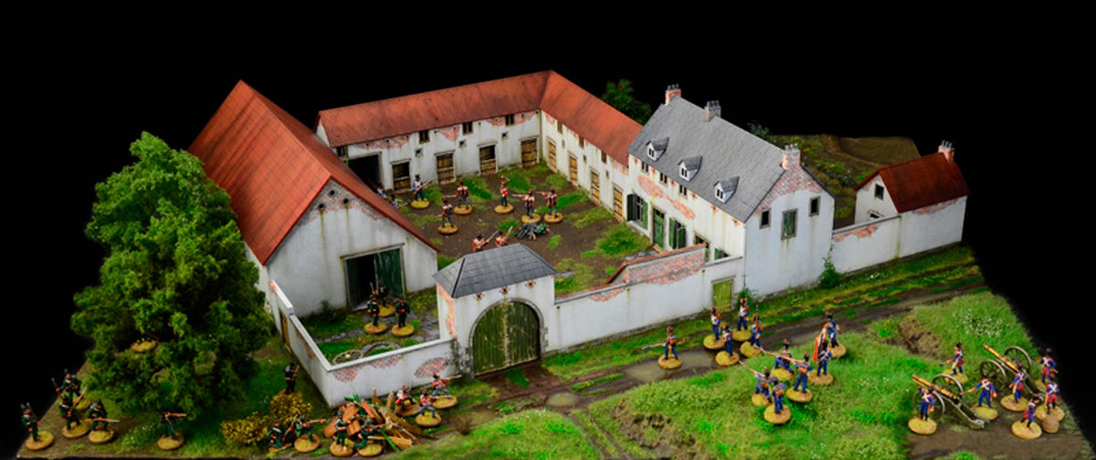 Italeri 1:72 La Haye Sainte Waterloo 1815 - Diorama kampscene