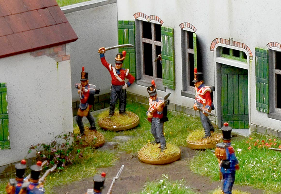 Italeri 1:72 La Haye Sainte Waterloo 1815 - Diorama kampscene