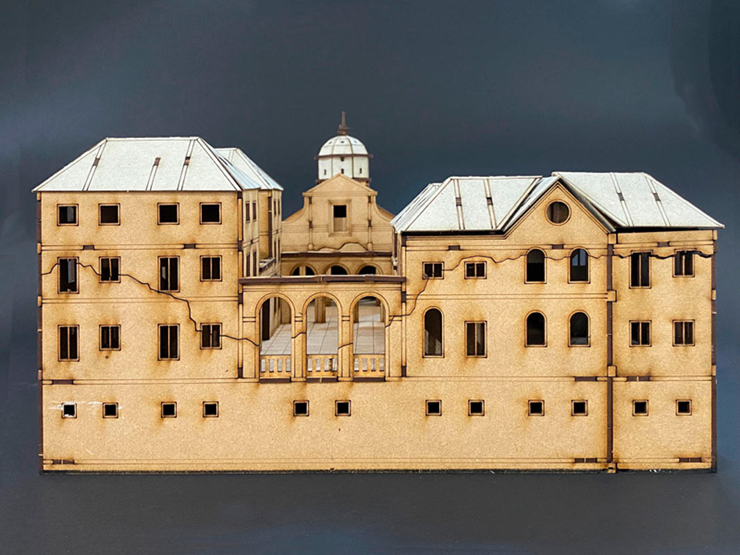 Italeri 1:72 Montecassino Abbey 1944 Breaking the Gustav Line - Diorama kampscene