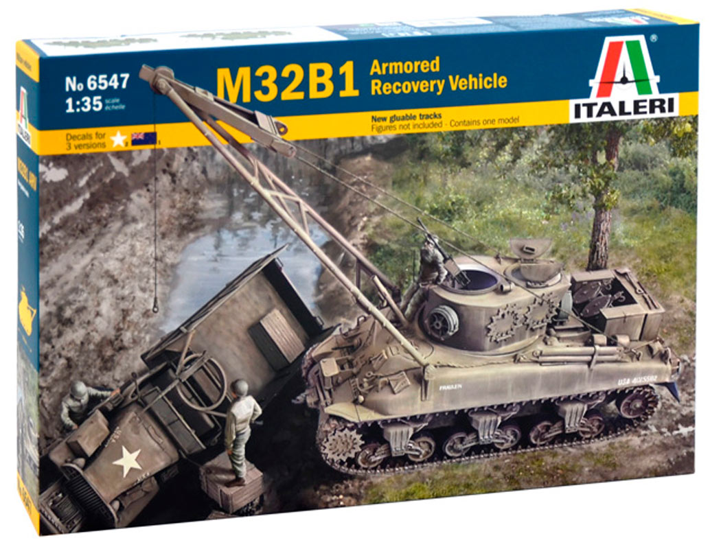 Italeri M32B1 Armored Recovery Vehicle - 1:35