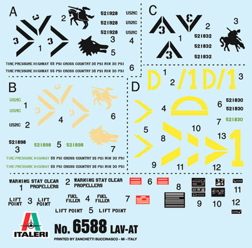 Italeri 1:35 LAV-AT - Modelkampvogn