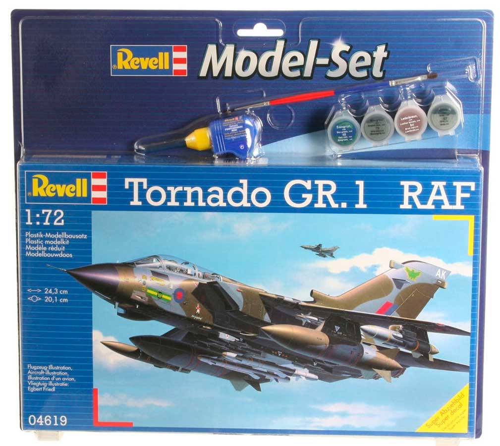 Revell RAF Tornado GR.1 modelfly - scala 1:72