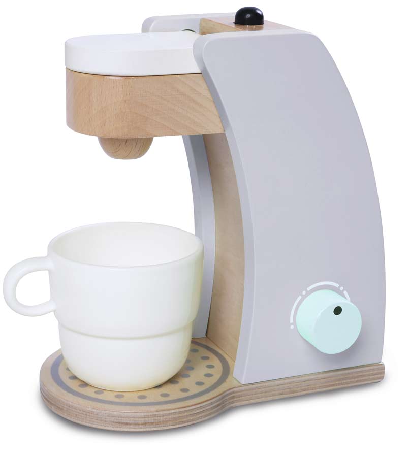 Kaffemaskine i træ