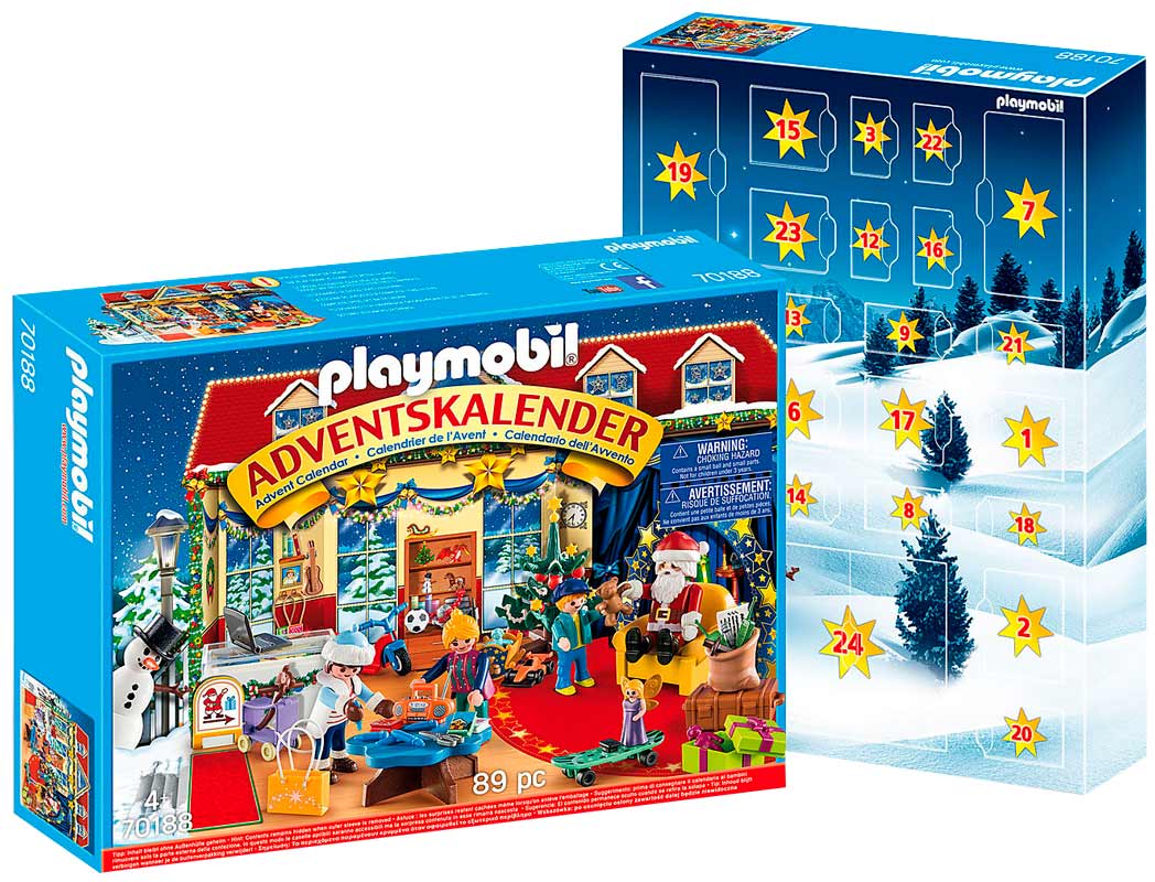 Playmobil julekalender - jule legetøjsbutik