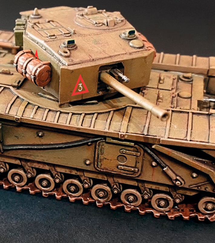 Italeri 1:72 Churchill Mk. III - Modelkampvogn