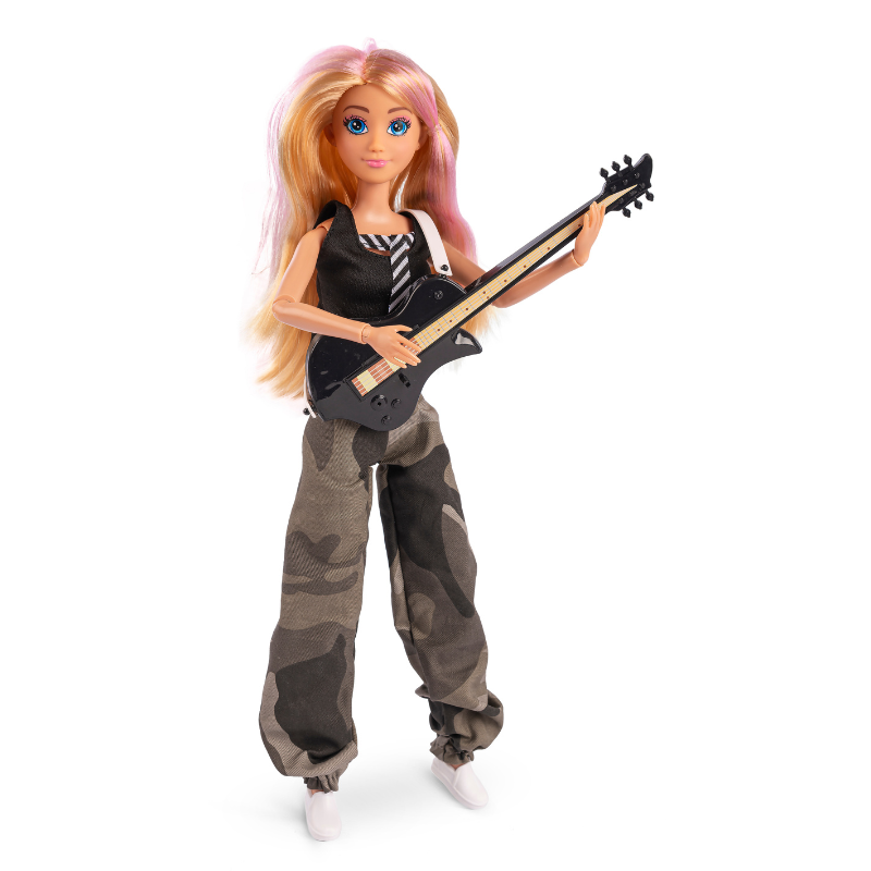 J-Rock Jane m Guitar / Mikrofon – 29 cm
