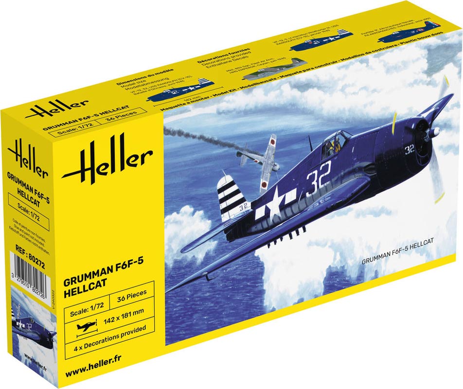 Heller Grumman F6F-5 Hellcat - 1:43