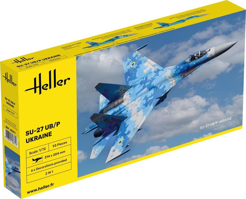 Heller SU-27 Ukraine version - 1:72