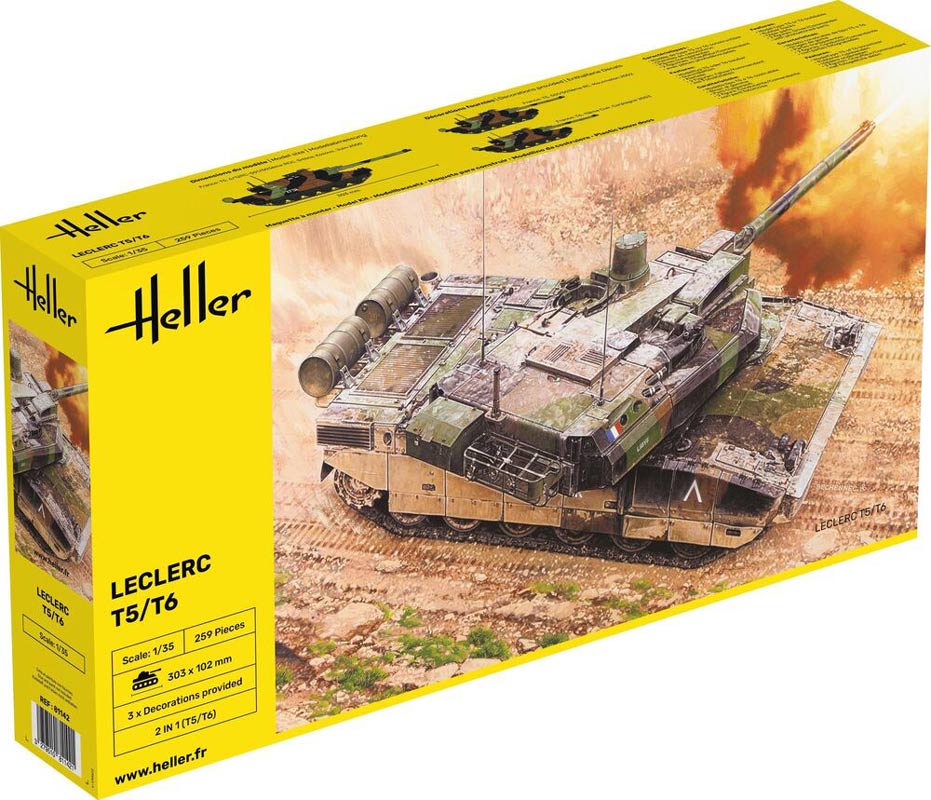 Heller Leclerc T5/T6 kampvogn - 1:35