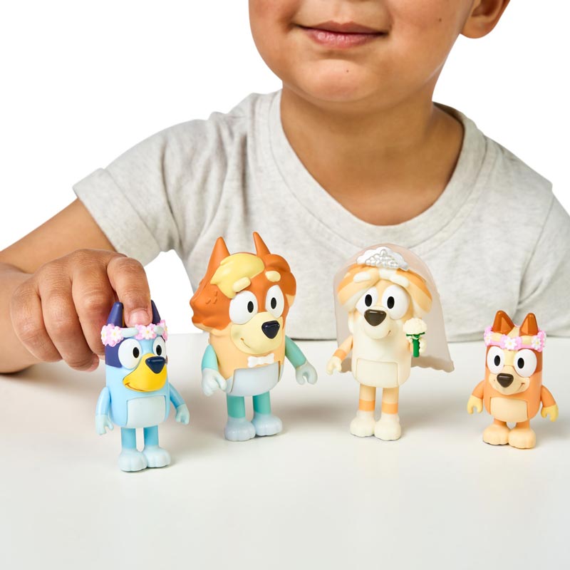 Bluey Bryllup figursæt