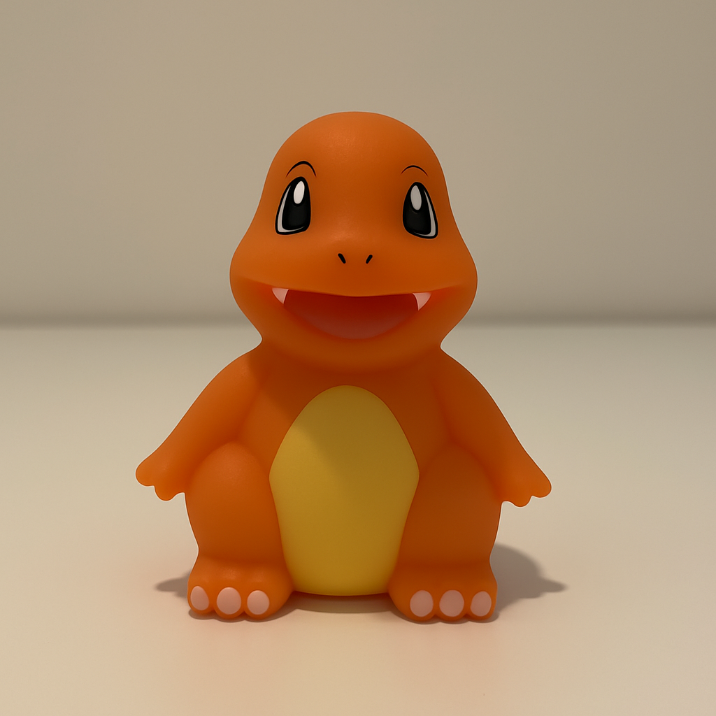 Charmander Natlampe – Blød LED Børnelampe