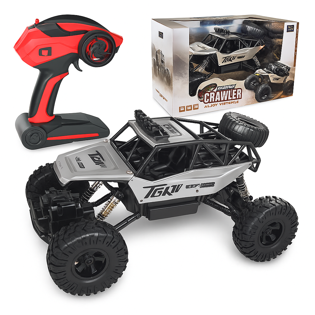 1:12 RC Off-Road Bil - Sølv