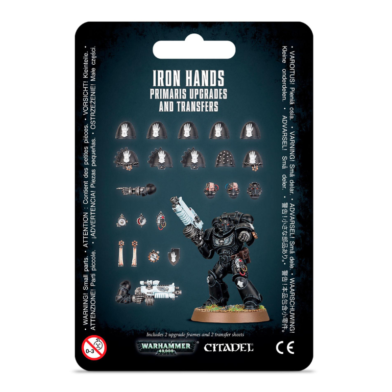Warhammer 40K Iron Hands Primaris Upgrades