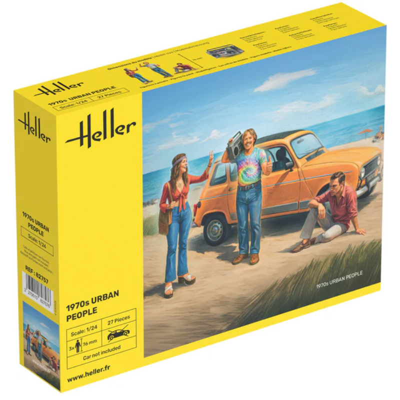 Heller 1970s Urban People - 1:24