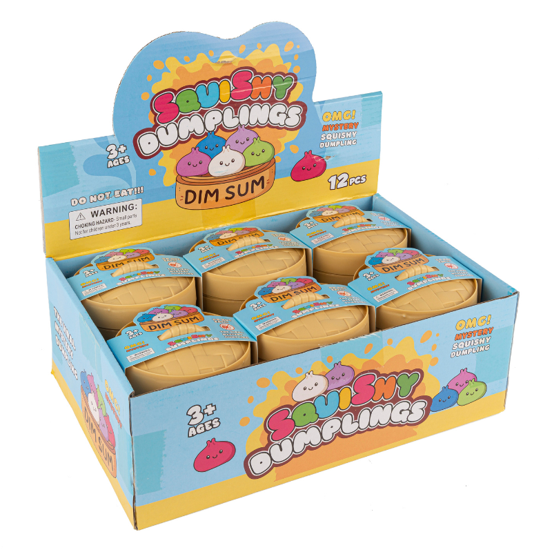 Squishy Dumplings Gel Filled 8 cm – Mystery Figur