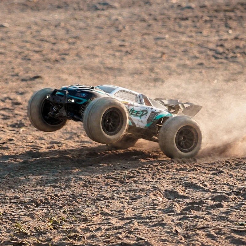 Fjernstyret RC Bil 1:16 4WD (70 km/t) Brushless