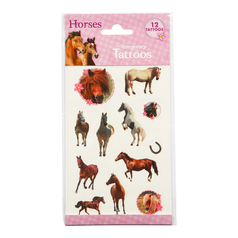 Børne Tattoos - Heste